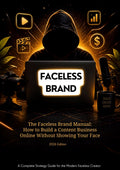 The Faceless Brand Manual: How to Build a Content Business Online Without Showing Your Face