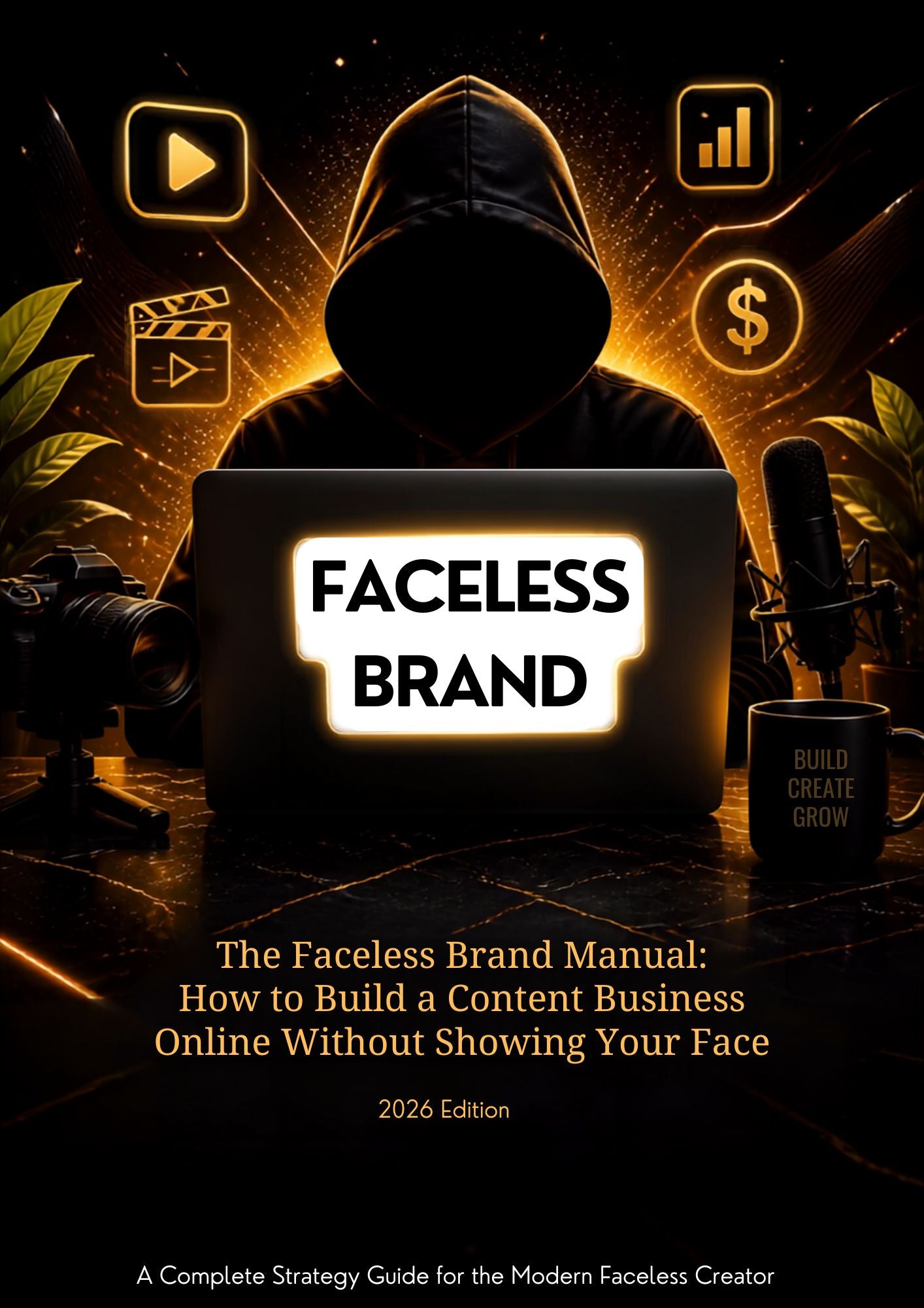 The Faceless Brand Manual: How to Build a Content Business Online Without Showing Your Face