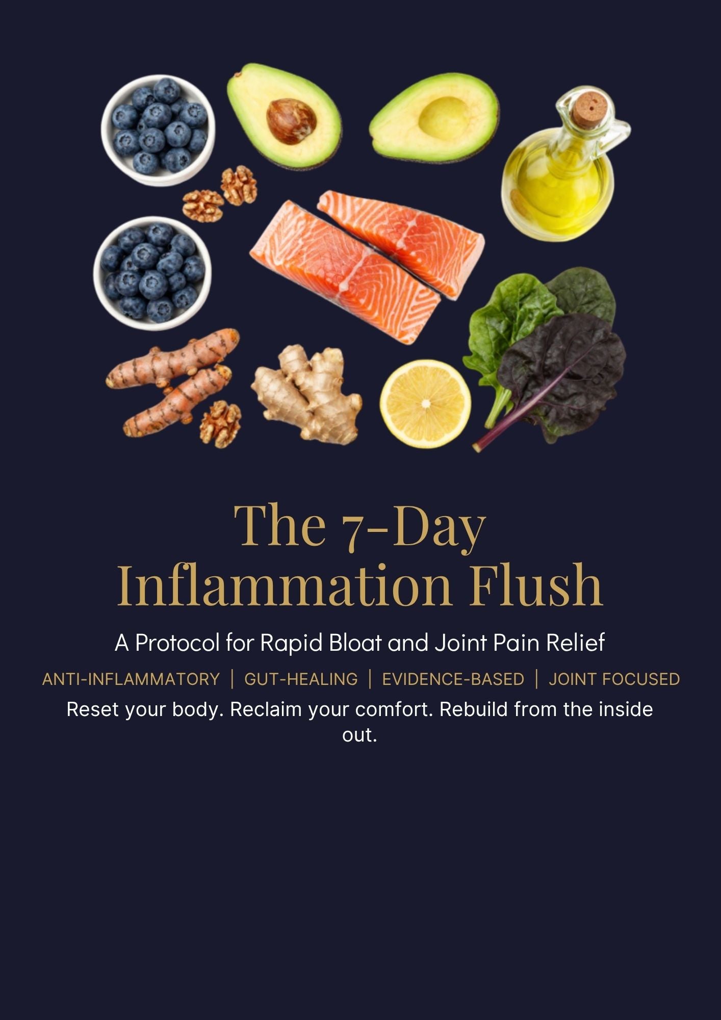 The 7-Day Inflammation Flush: A Protocol for Rapid Bloat and Joint Pain Relief